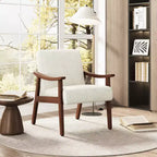 Fauteuil en velours côtelé du milieu du siècle pour salon, chambre à coucher