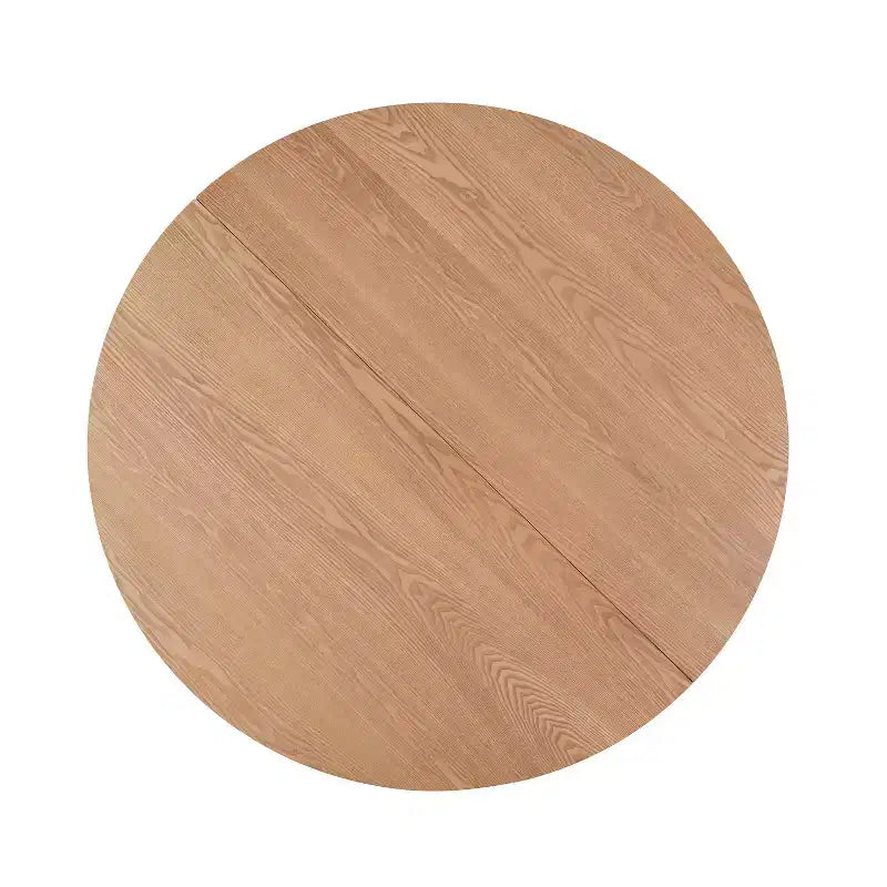 Table à manger ronde rustique avec piétement croisé 48 po