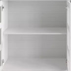 Bahut buffet moderne en bois avec portes de rangement pour salle à manger