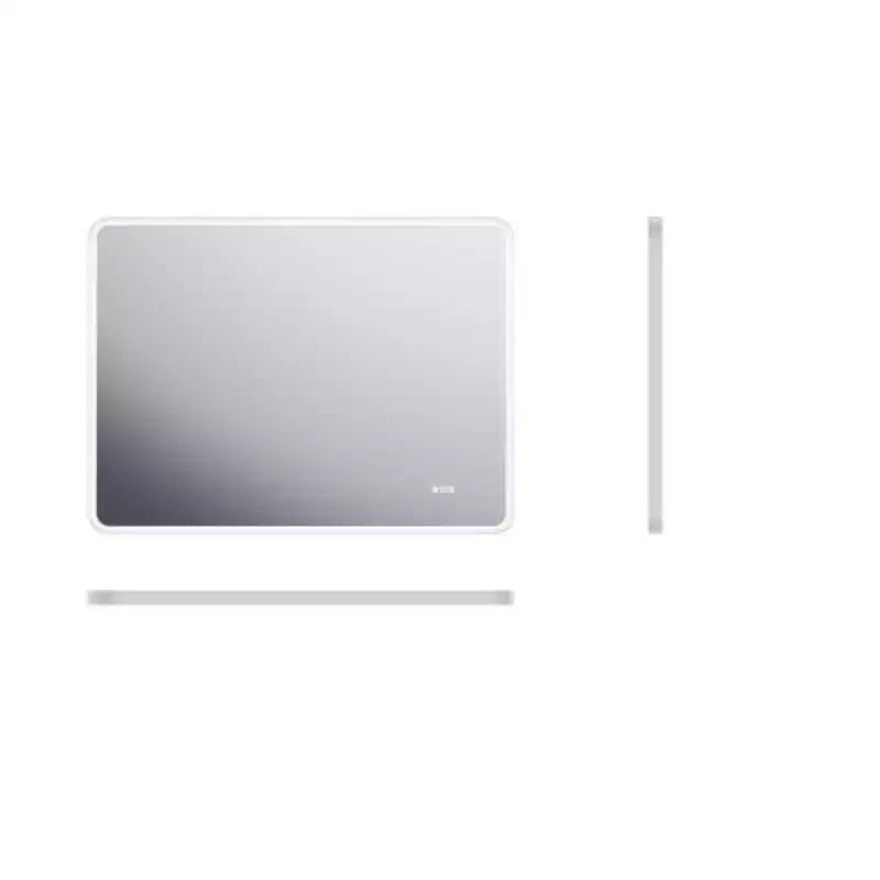 Miroir de courtoisie rectangulaire mural LED antibuée dimmable 48 x 36 pouces, avec éclairage