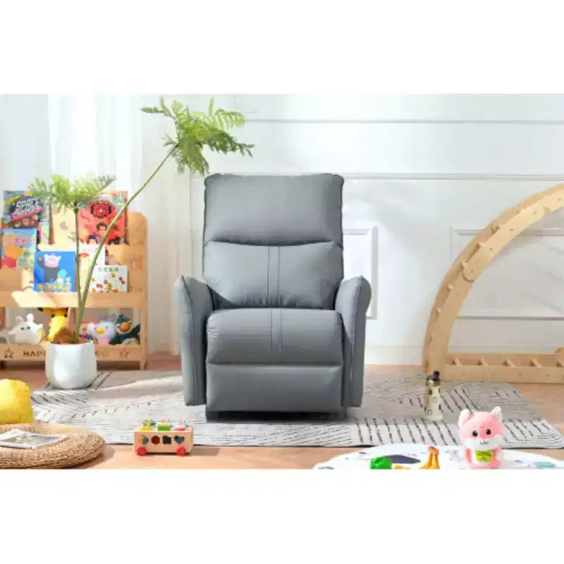 Fauteuil inclinable, pivotant et berçant électrique pour adultes, fauteuil inclinable, pivotant et berçant à 270 degrés, petit fauteuil inclinable électrique adapté aux petits espaces