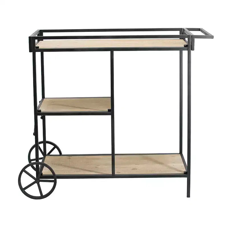 Étagère à roulettes Meuble de rangement mobile 82x40x68cm