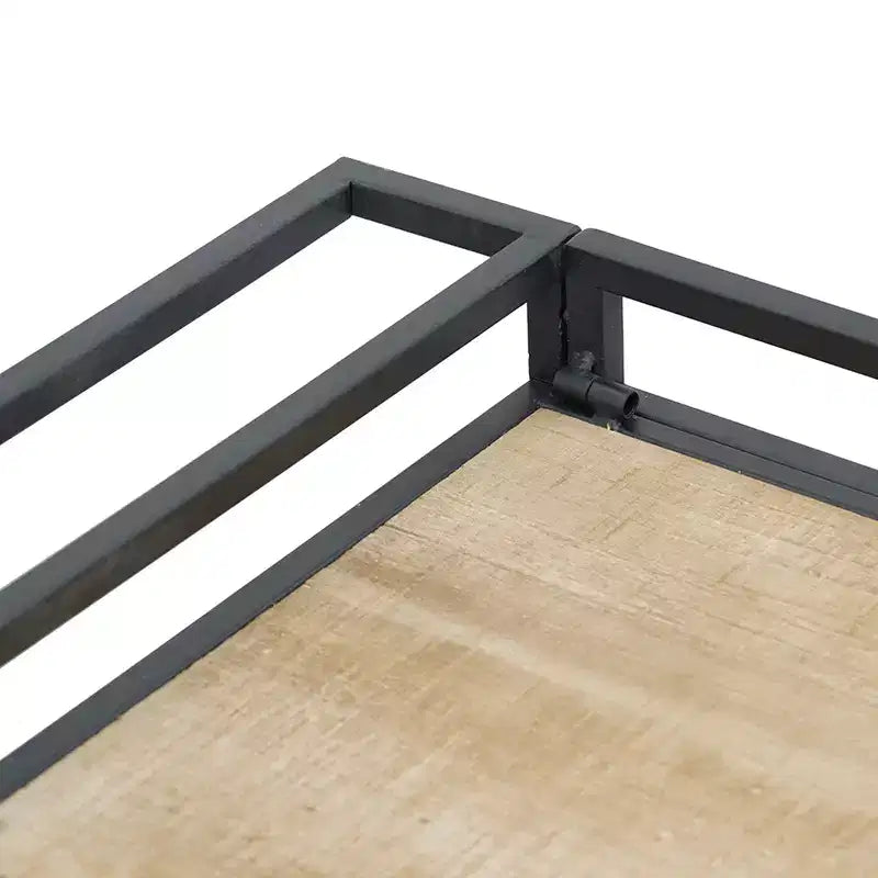 Étagère à roulettes Meuble de rangement mobile 82x40x68cm