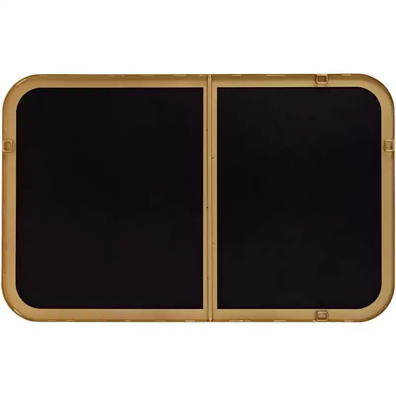 Miroir mural segmenté or vieilli 24x38