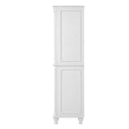 Meuble de rangement autoportant pour cuisine de 196,3 cm de haut avec 6 portes, 5 tiroirs et étagères réglables
