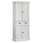 Buylateral Medicott Tall Kitchen Cabinet White
