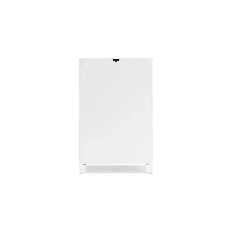 Commode haute blanche à 5 tiroirs – Armoire de rangement verticale pour chambre et placard