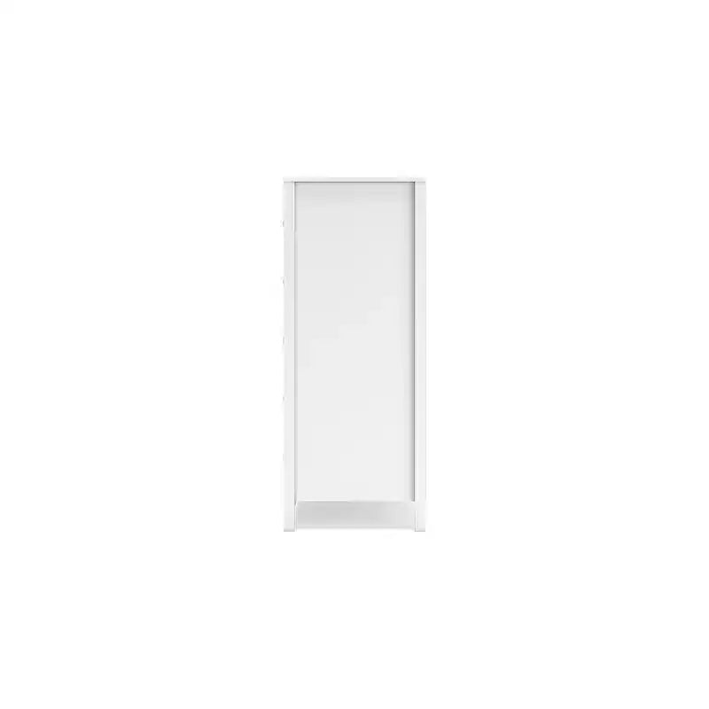 Commode haute blanche à 5 tiroirs – Armoire de rangement verticale pour chambre et placard